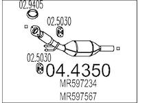 Katalyzátor MTS 04.4350