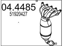 Katalyzátor MTS 04.4485