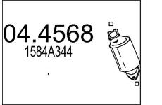 Katalyzátor MTS 04.4568