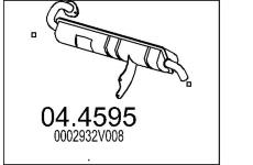 Katalyzátor MTS 04.4595