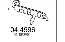 Katalyzátor MTS 04.4596