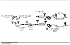 Výfukový systém MTS ALFA70990A000142