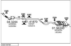 Výfukový systém MTS AUDI15979A007378