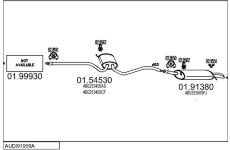 Výfukový systém MTS AUDI91959A016010