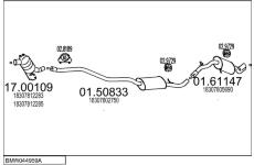 Výfukový systém MTS BMW044959A058256