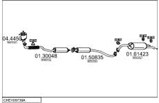 Výfukový systém MTS CHEV09738A018539