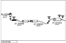 Výfukový systém MTS CHEV09738B018539