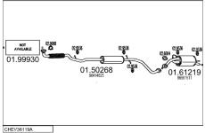 Výfukový systém MTS CHEV36119A018528