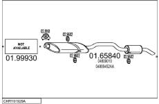 Výfukový systém MTS CHRY01929A005132