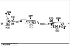Výfukový systém MTS CITR04069B005551