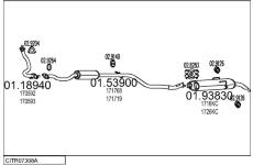 Výfukový systém MTS CITR07308A129851