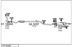 Výfukový systém MTS CITR16998B129851