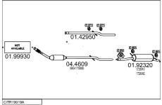 Výfukový systém MTS CITR19019A023440