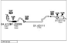 Výfukový systém MTS CITR19919A024514