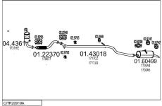 Výfukový systém MTS CITR20919A019027
