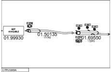 Výfukový systém MTS CITR25869A016249