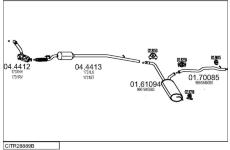 Výfukový systém MTS CITR28889B020041