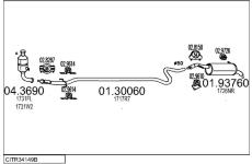 Výfukový systém MTS CITR34149B016336