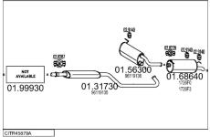 Výfukový systém MTS CITR45879A004040