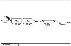 Výfukový systém MTS CITR48899A019065