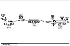 Výfukový systém MTS CITR55790A008755