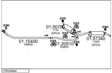 Výfukový systém MTS CITR59960A008290