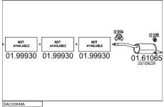 Výfukový systém MTS DACI55648A006711
