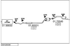 Výfukový systém MTS DAIH20838A015361