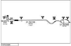 Výfukový systém MTS FIAT03388A027952