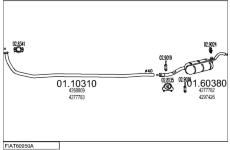 Výfukový systém MTS FIAT60950A002543