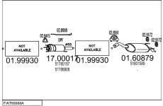 Výfukový systém MTS FIAT69988A018905