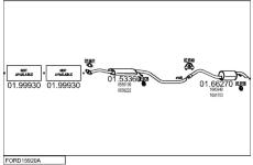 Výfukový systém MTS FORD15920A015289
