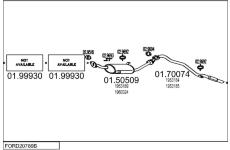 Výfukový systém MTS FORD20789B004533