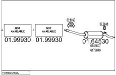 Výfukový systém MTS FORD25769A000749