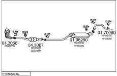 Výfukový systém MTS HYUN06648A016169