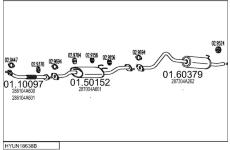 Výfukový systém MTS HYUN18638B015921