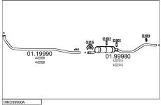 Výfukový systém MTS INNO99900A016240