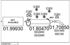 Výfukový systém MTS IVEC86770A034162