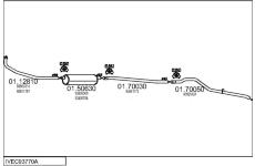 Výfukový systém MTS IVEC93770A034079