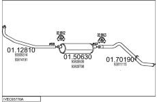 Výfukový systém MTS IVEC95770A034371