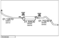 Výfukový systém MTS IVEC96930A034076