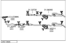 Výfukový systém MTS LANC13900A005561