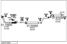 Výfukový systém MTS LANC31900A002668