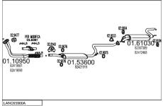 Výfukový systém MTS LANC65900A002668