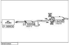 Výfukový systém MTS MASE55890A004919