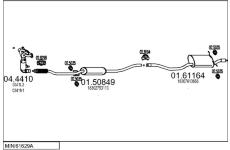 Výfukový systém MTS MINI61629A019859