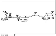 Výfukový systém MTS MINI61629B019859