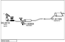 Výfukový systém MTS MINI61629C019859