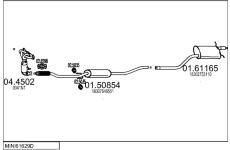 Výfukový systém MTS MINI61629D019859