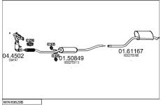 Výfukový systém MTS MINI69629B023446